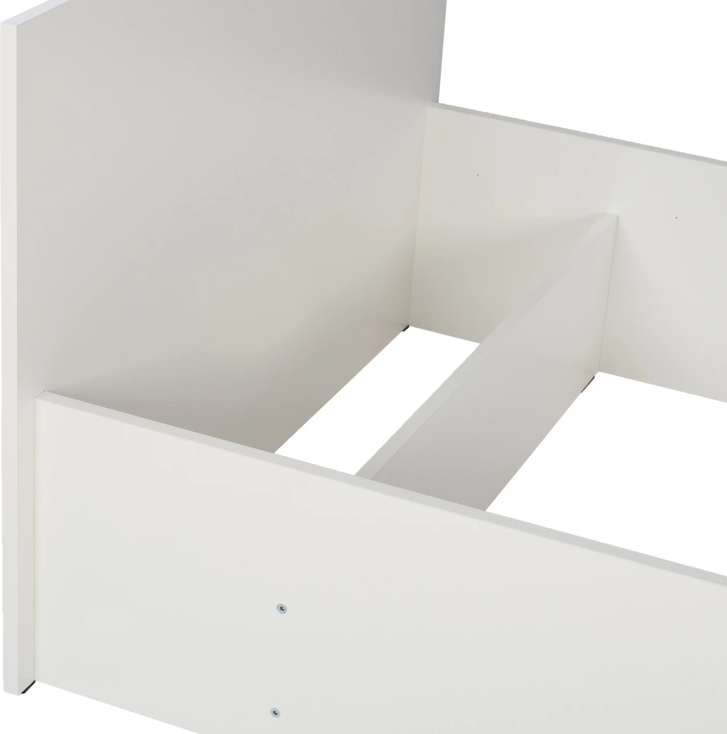 Krevat melamine për dyshek 90x200 cm, i bardhë, FH2433.03