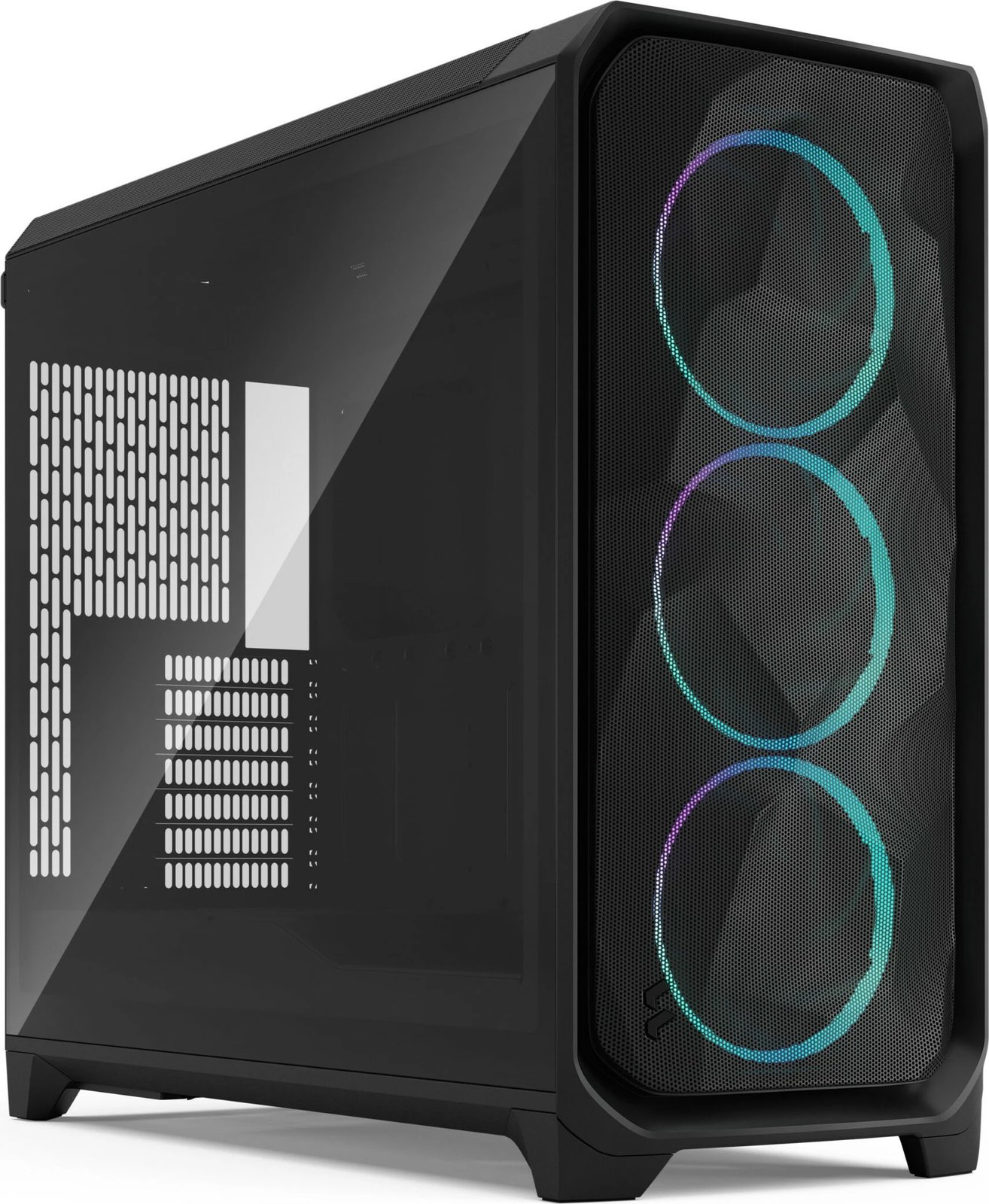 Kasë Fractal Design Meshify 3 XL, midi tower, RGB, xham i temperuar, e zezë