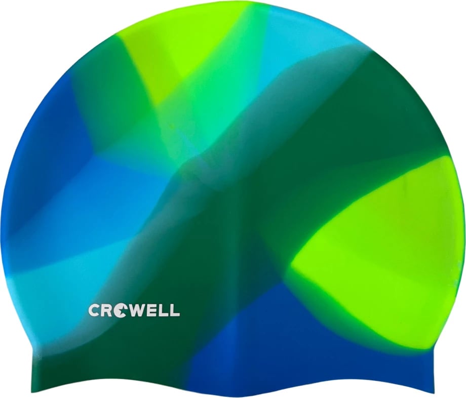 Kapelë noti silikon Crowell unisex, gjelbër-kaltër