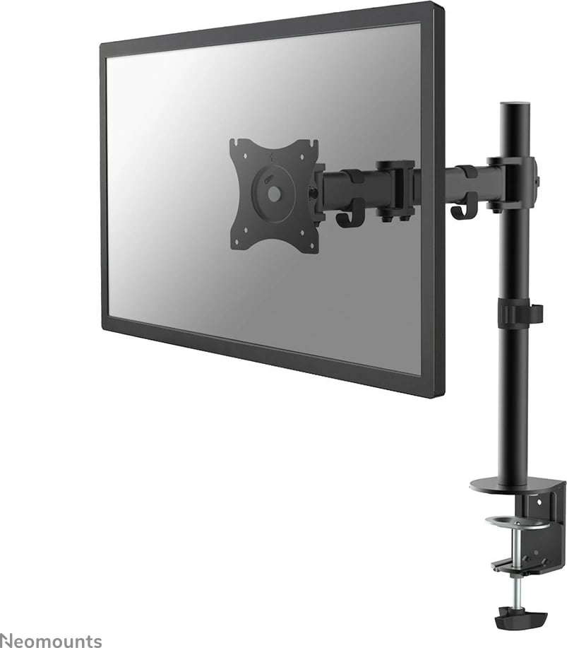 Krah monitori Neomounts NM-D135BLACK, për tavolinë, 10-27 inç, rregullim lartësie, ngjyrë e zezë