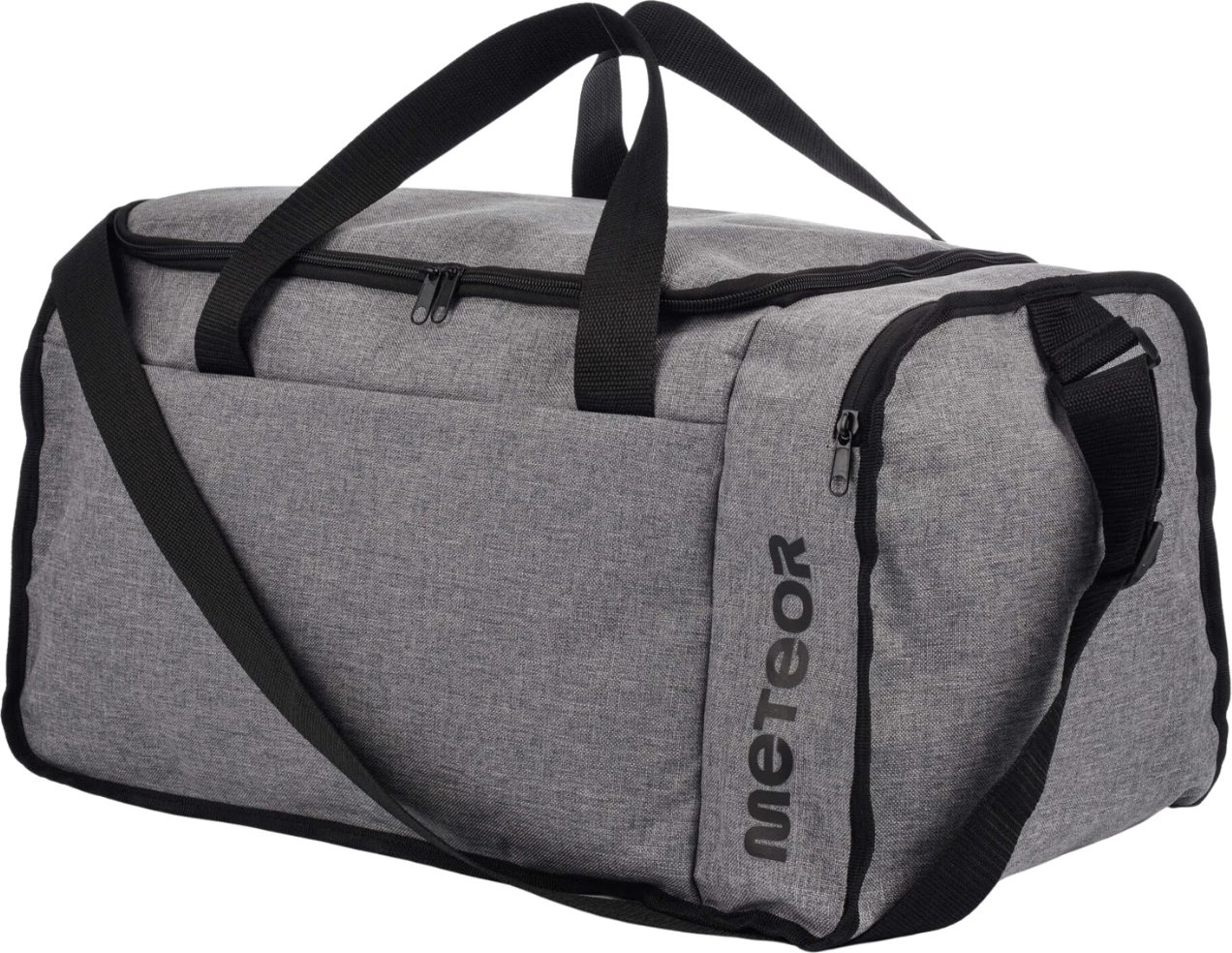 Çantë sportive unisex Meteor, gri-e zezë
