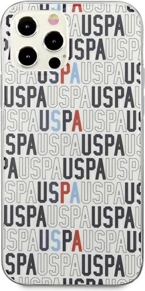 Mbështjellës U.S. Polo Assn. USHCP12MPCUSPA6 për iPhone 12/12 Pro, 6.1", i bardhë