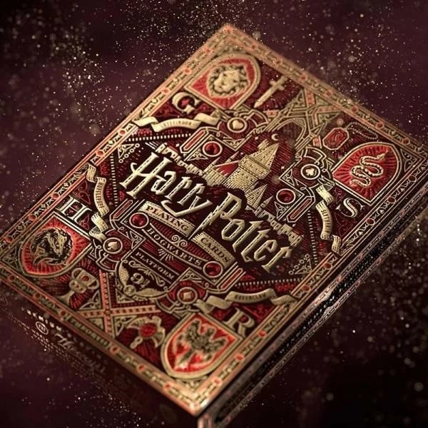 Letra bixhozi Bicycle Harry Potter Gryffindor, të kuqe, 54 copë