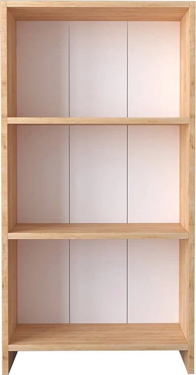 Raft librash Ferma sonoma-bardhë 56x20x108cm
