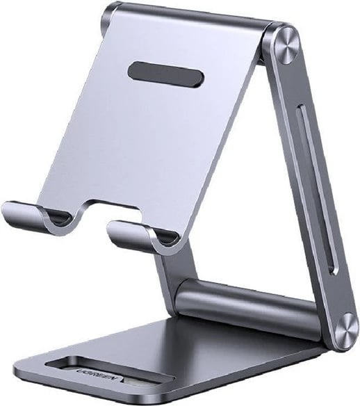 Mbajtës i rregullueshëm për telefon/tablet UGREEN LP263, alumini, gri