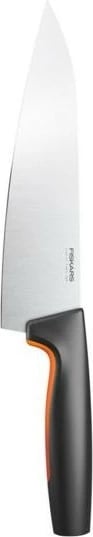 Thikë kuzhine Fiskars Functional Form 1057534, 20 cm, Inoks, E zezë/Portokalli