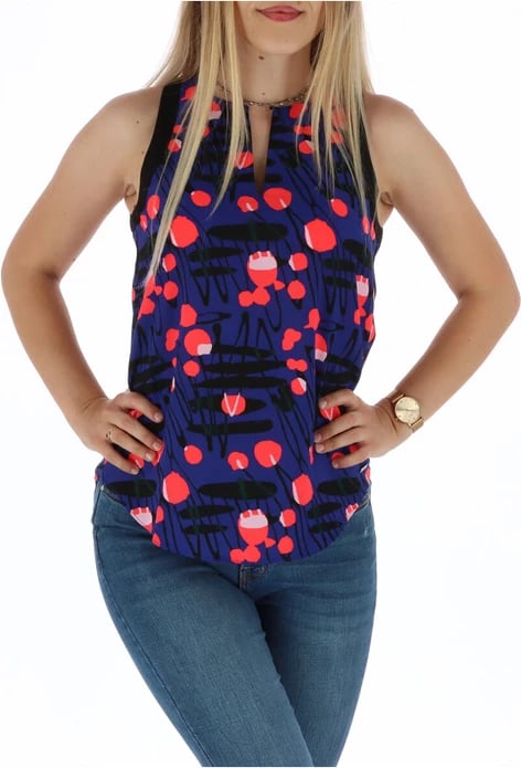 Top për femra Armani Exchange, blu