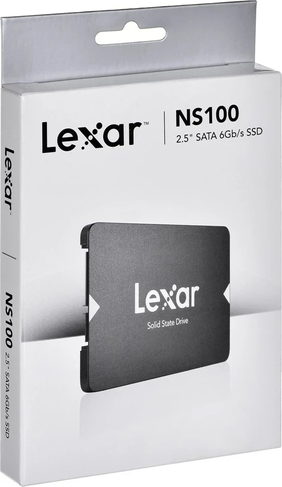 SSD Lexar NS100, 256 GB, 2.5", SATA III, Gri