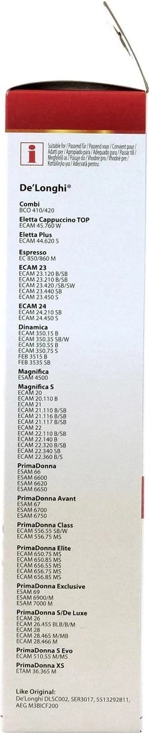 Filtr për Kafemakinat De'Longhi Scanpart, Bardhë