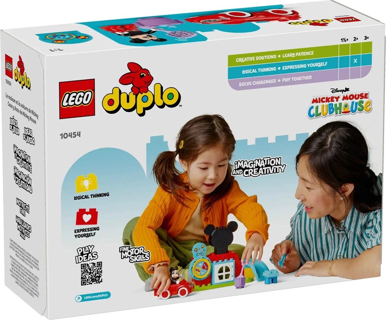 Set LEGO makina DUPLO Mickey Mouse Friends Club