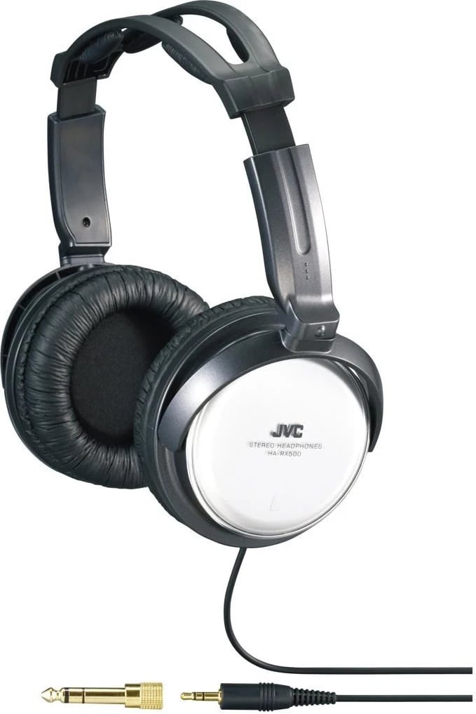Kufje JVC HA-RX500-E, Muzikë, E zezë, E bardhë