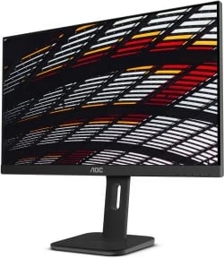 Monitor AOC X24P1, 24", IPS, 1920x1200, Pivot, Altaparlantë, Zi