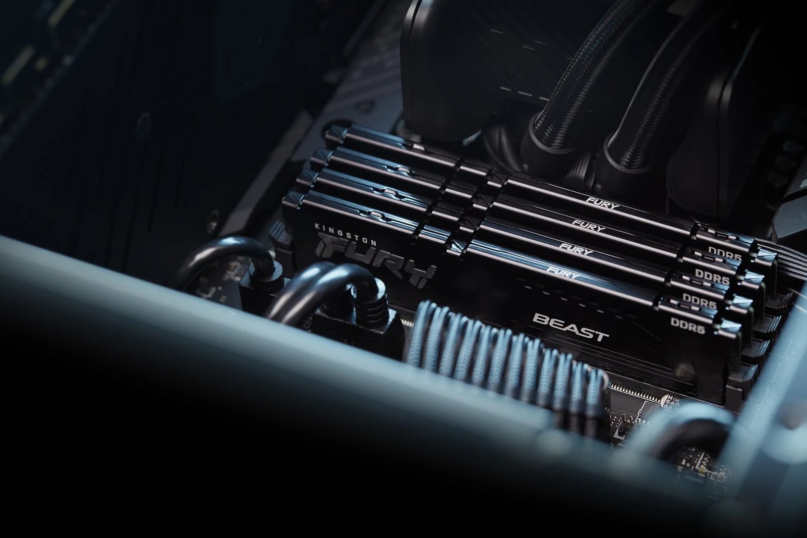 RAM Memorje Kingston FURY 16GB 6000MT/s DDR5 CL36 DIMM (Pako prej 2) Beast Black EXPO