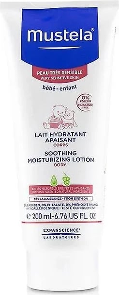Locion hidratues trupi Mustela Very Sensitive Skin unisex 200ml