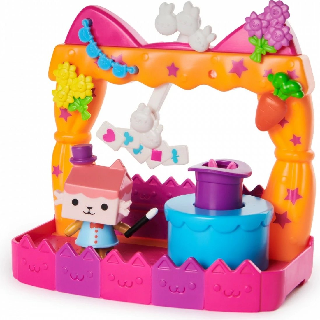 Set figurina Gabby’s Dollhouse Tekturzatko Balcony, Spin Master, 6071358, shumëngjyrësh