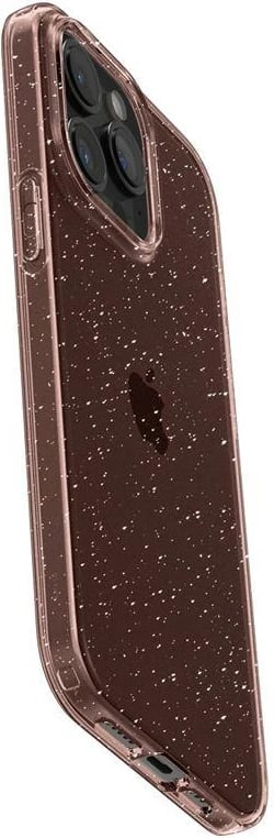 Mbështjellës Spigen Liquid Crystal Glitter për iPhone 15 Pro Max, Rozë/Transparent