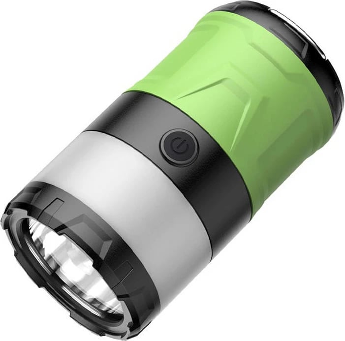 Llambë kampingu Superfire T15 me UV, 500lm, USB, e gjelbër