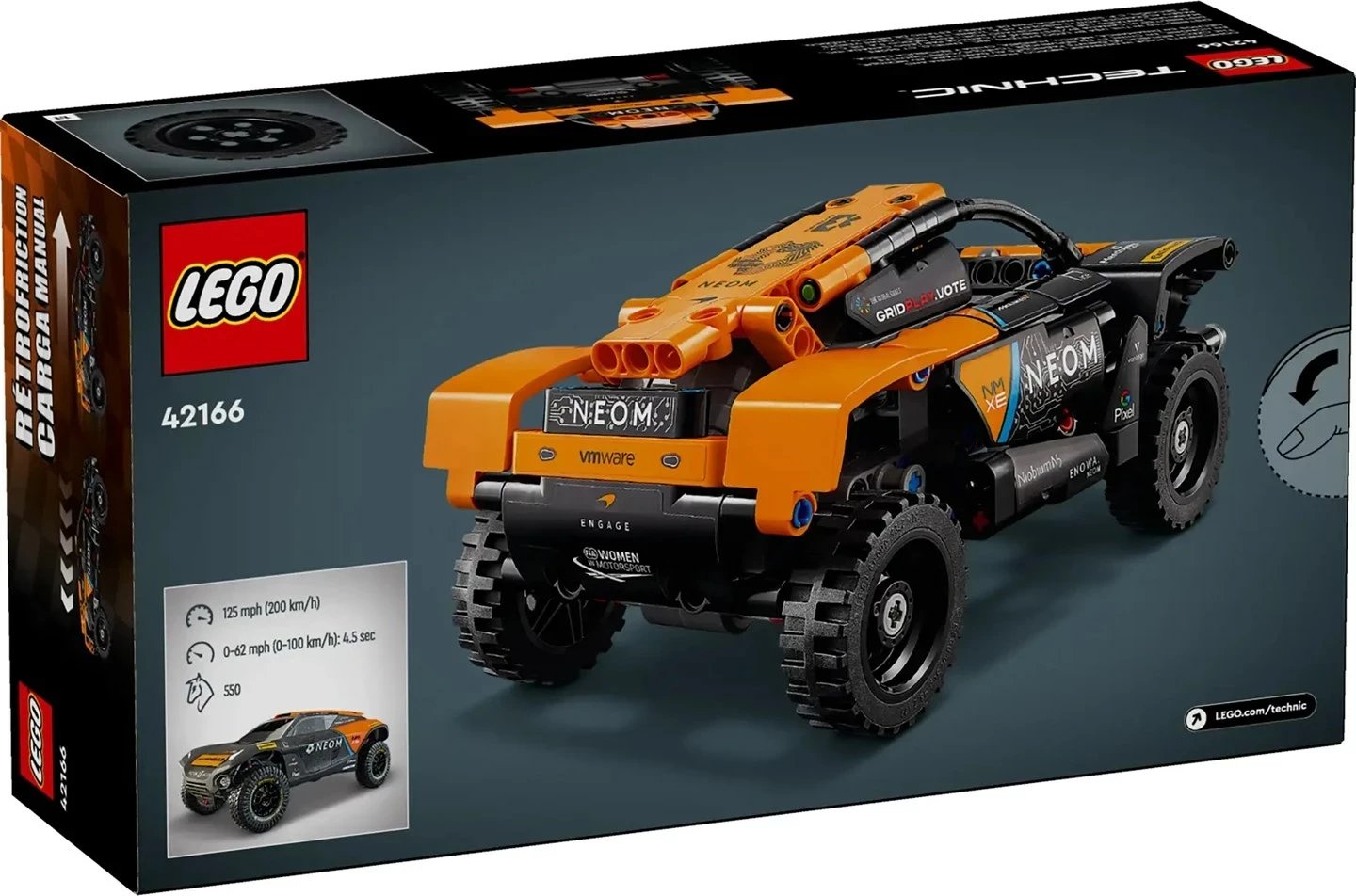 Set LEGO Technic 42166 NEOM McLaren Extreme E Team
