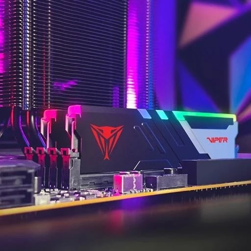 RAM Memorje Patriot Memory Viper RGB PVVR532G640C32K, 32 GB DDR5 6400 MHz RAM Memorje Patriot Memory Viper RGB PVVR532G640C32K, 32 GB DDR5 6400 MHz