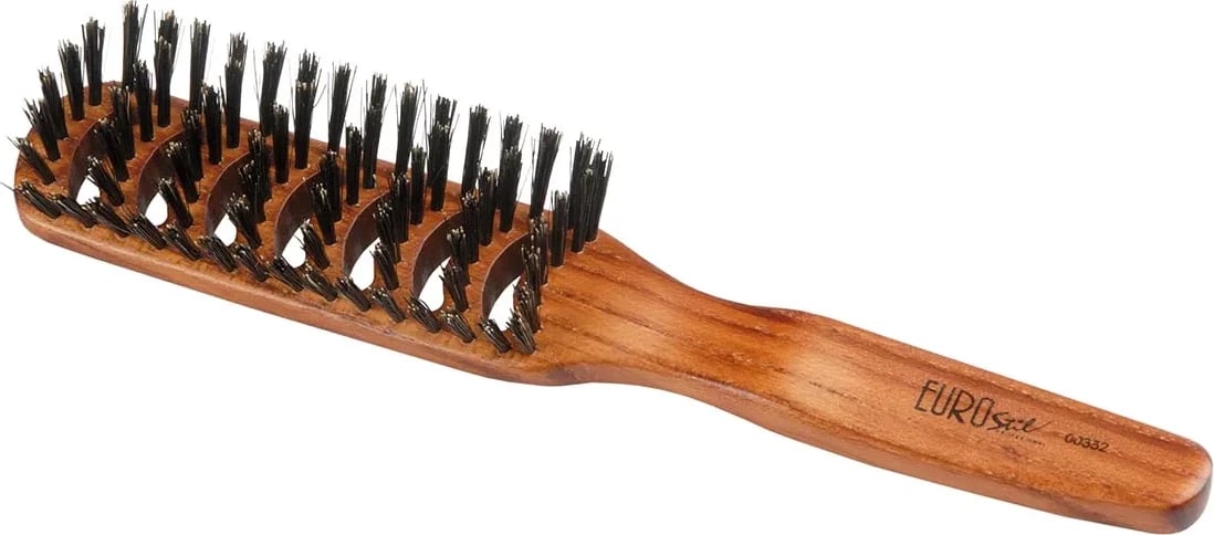 Furçë flokësh Eurostil Madera Cepillo Curvar Curvado Puas Jabali unisex 1 copë