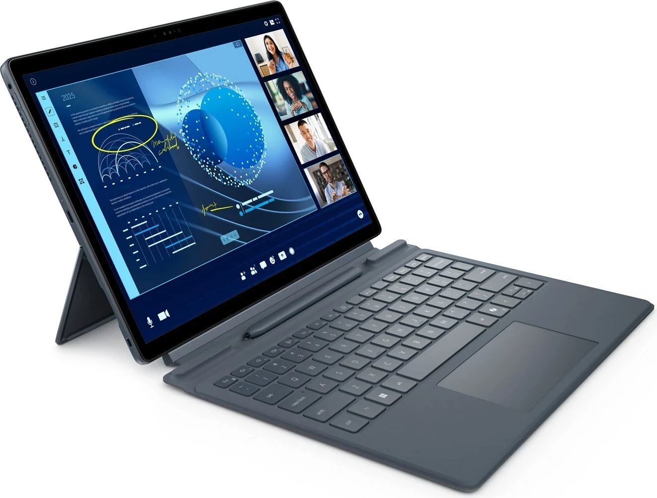 Laptop Dell Latitude 7350, 13", Intel Core Ultra 5 135U, 16 GB RAM, 512 GB SSD, Blu