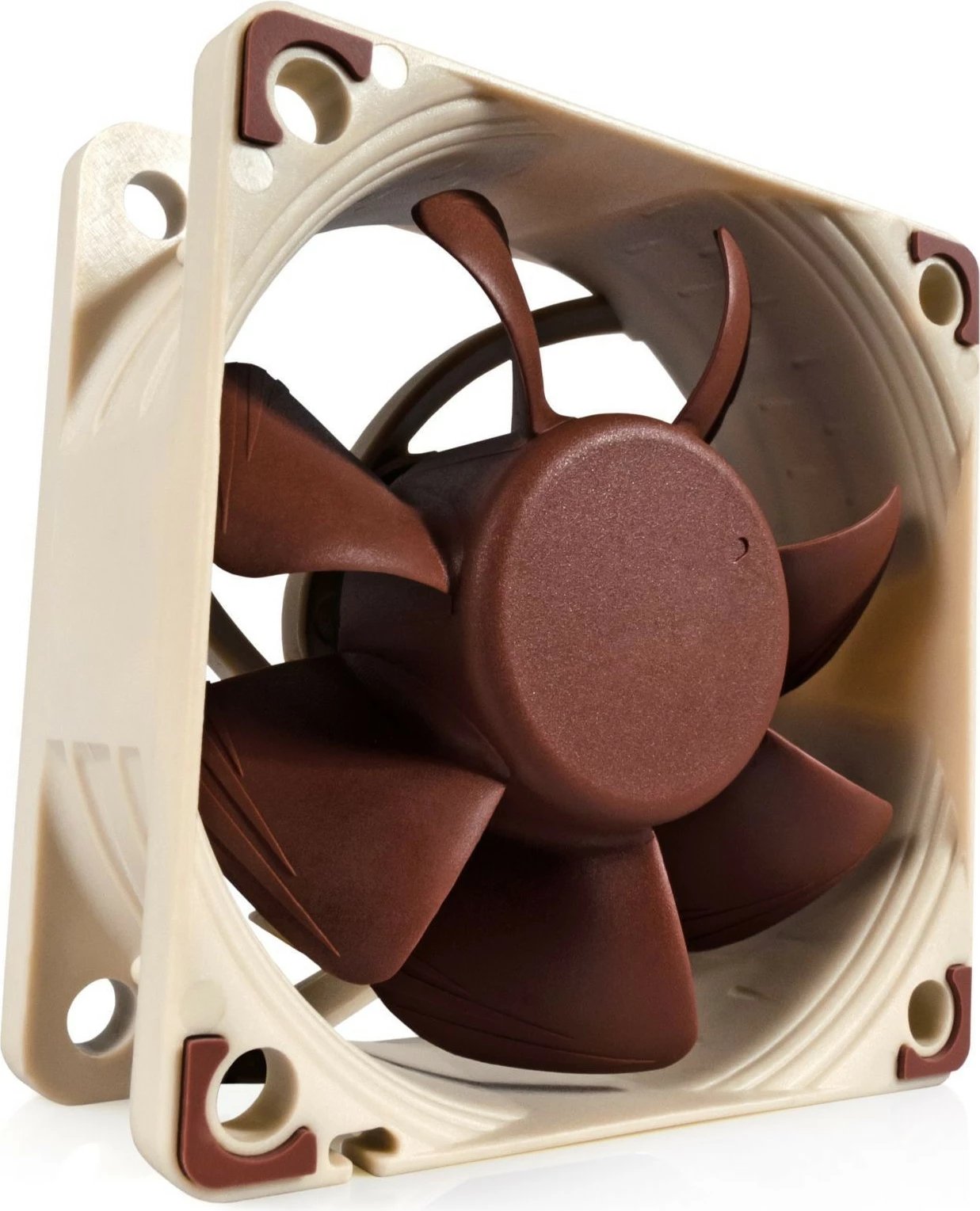 Ventilator kase NOCTUA NF-A6x25 PWM 60x60x25 kafe