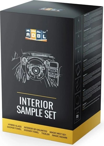 Set pastrimi ADBL Interior Sample, 3 shishe, 200ml secila