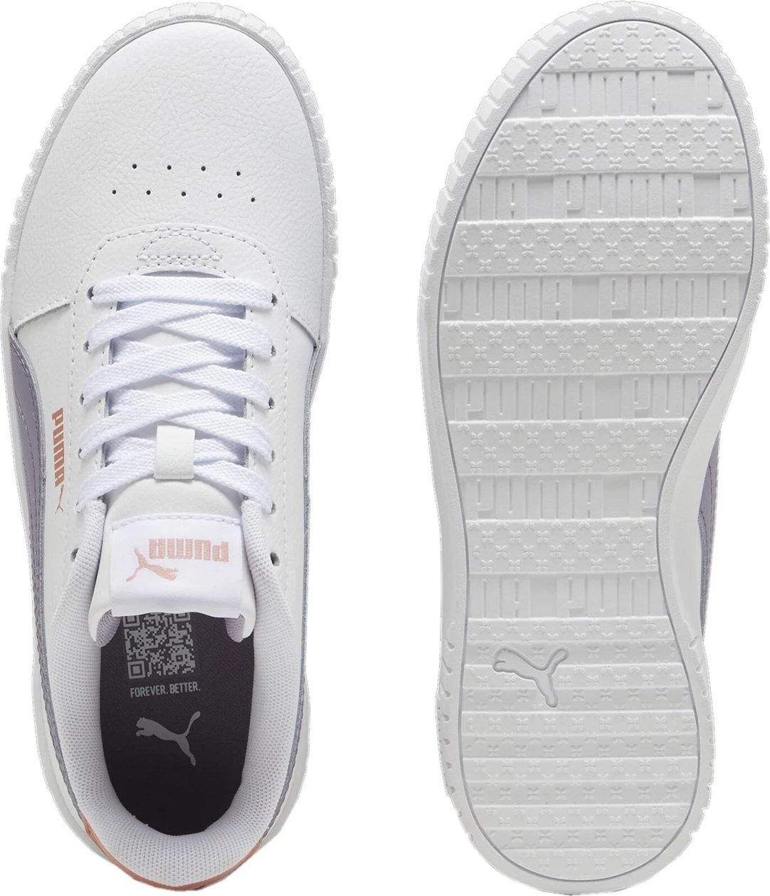 Këpucë për fëmijë Puma, të bardha