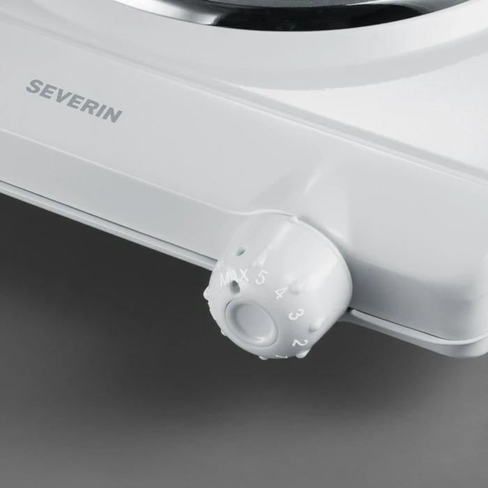 Sobë elektrike Severin KP 1091, 1 zonë, 1500 W, e bardhë