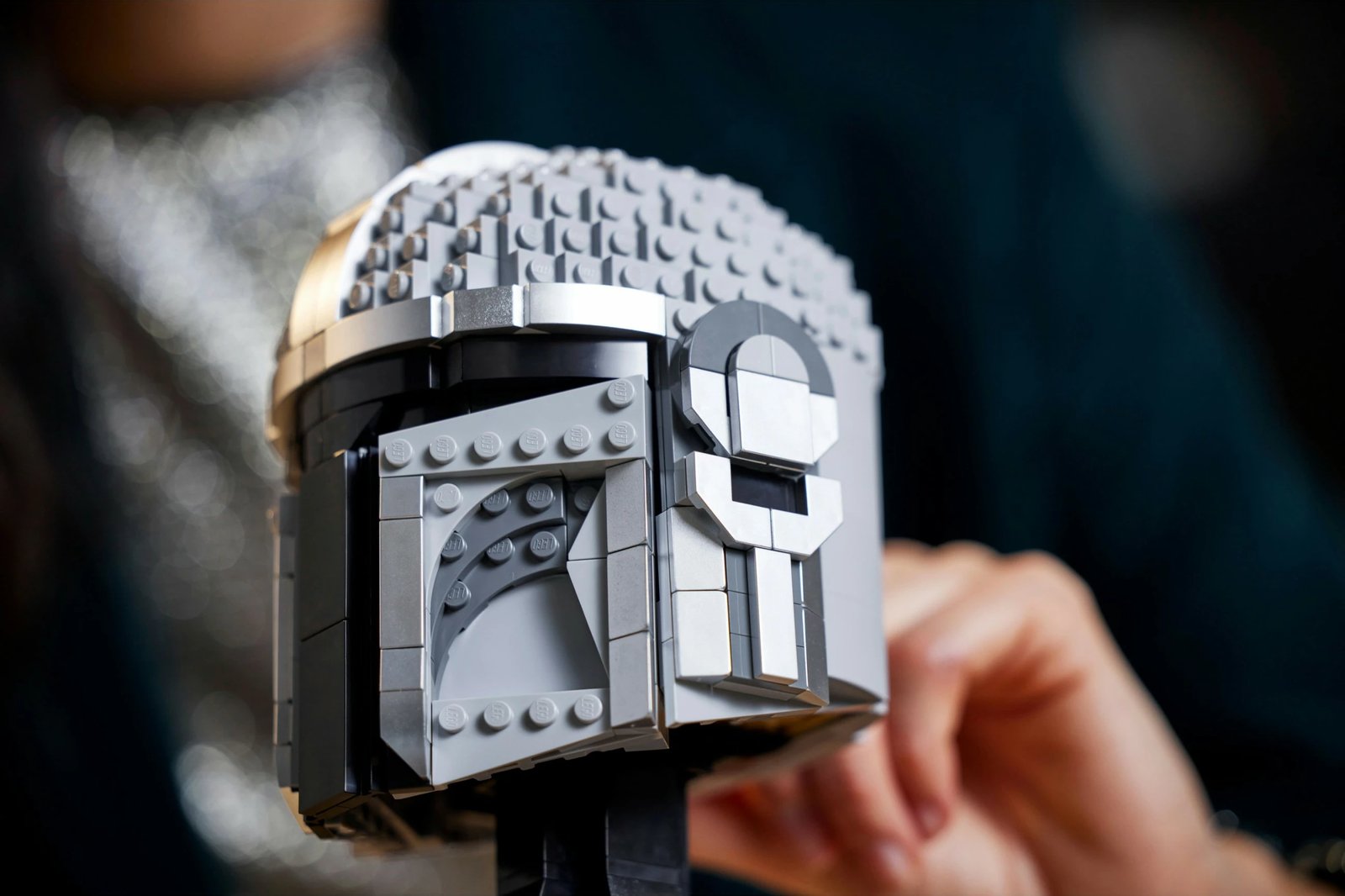 Set ndërtimi LEGO Star Wars The Mandalorian Helmet, 584 pjesë, shumëngjyrësh