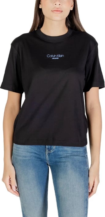 Maicë Calvin Klein Jeans femra e zezë