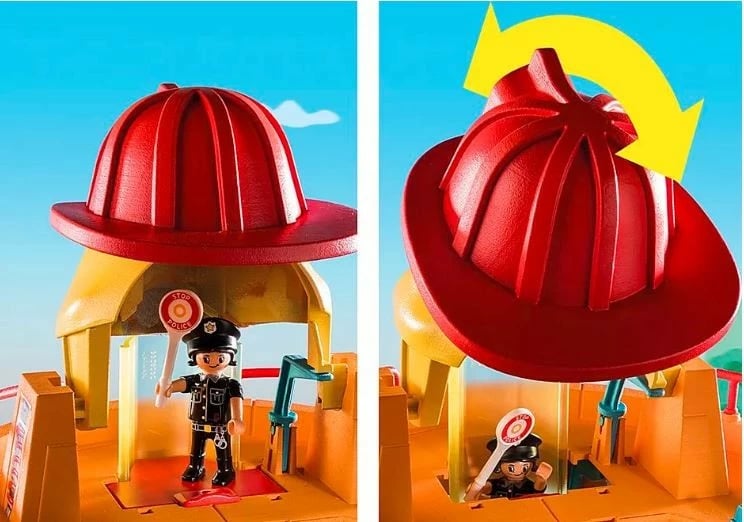 Set lodrash Playmobil Duck on Call 70910, 119 pjesë