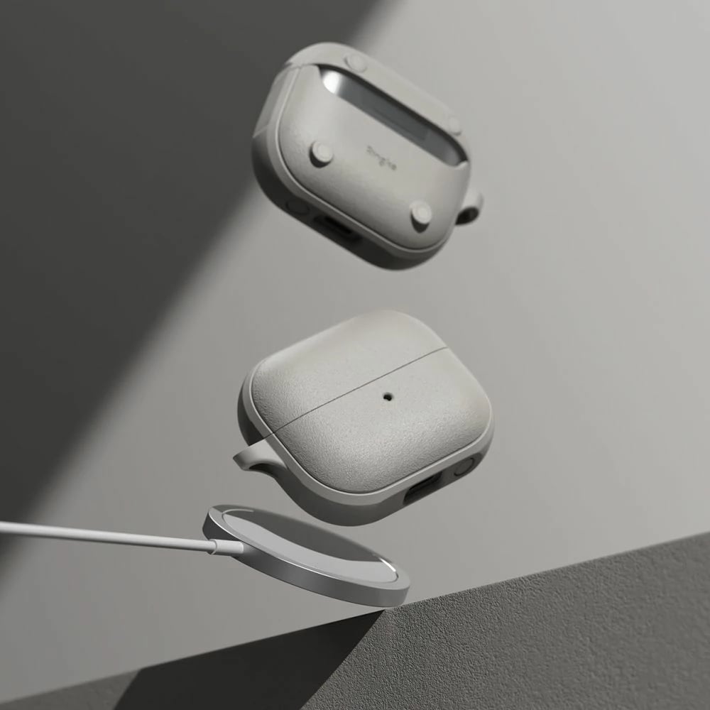 Mbështjellës Ringke Onyx MagSafe për Samsung Galaxy Buds 3 / 3 Pro, Gri