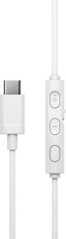 Kufje, JVC, HA-S33UC, USB-C me mikrofon dhe kontroll zëri, kabëll 1.2 m, bardhë