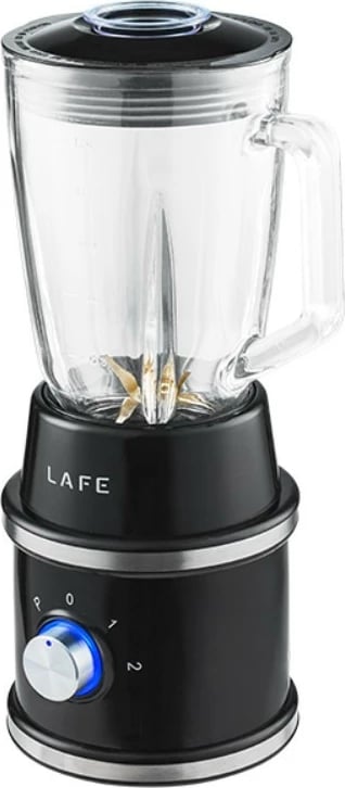 Blender me kançë, Lafe, LAFBLE47472, 1.5L, 1300W, 2 shpejtësi, titanium, i zi