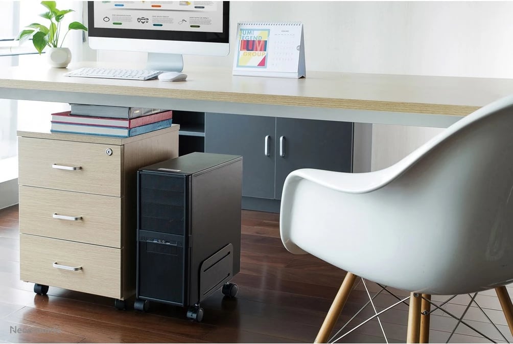 Mbajtëse kasë Neomounts CPU-M100BLACK, universal, deri 10 kg, e zezë