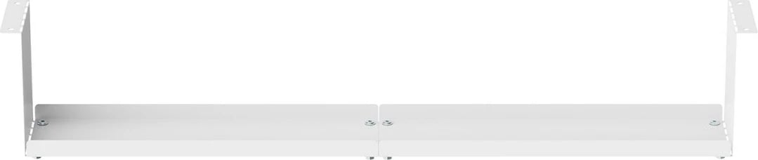 Organizues kabllosh Maclean MC-107 W, nën tavolinë, çelik, Bardhë