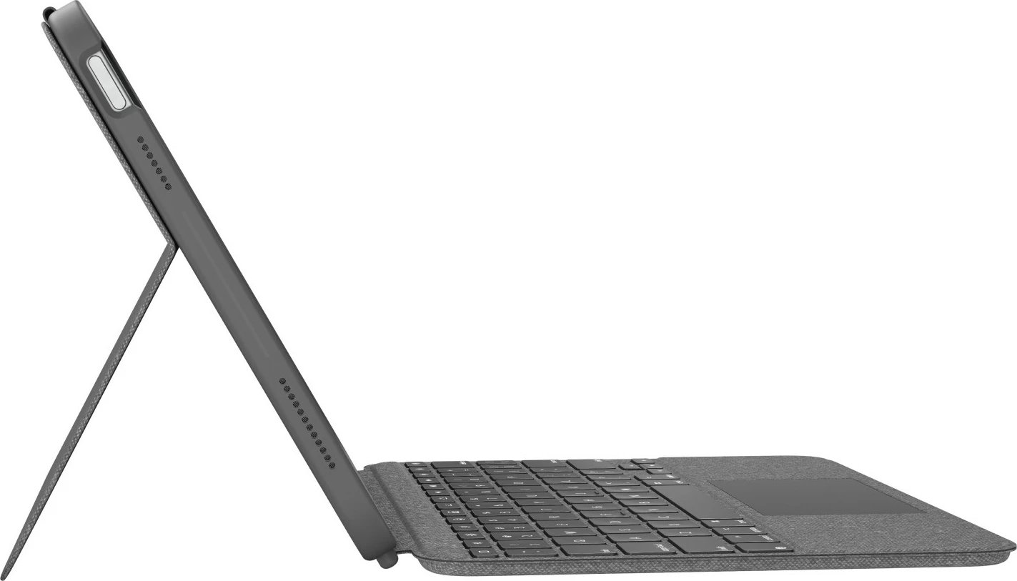 Mbështjellës me tastierë Logitech Combo Touch për iPad 10th Gen, AZERTY, Oxford Grey