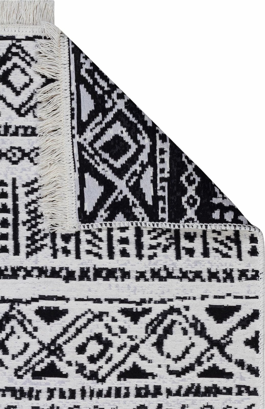 Qilim Conceptum Hypnose, 80x300cm, ngjyrë e zezë dhe e bardhë, Ar 03