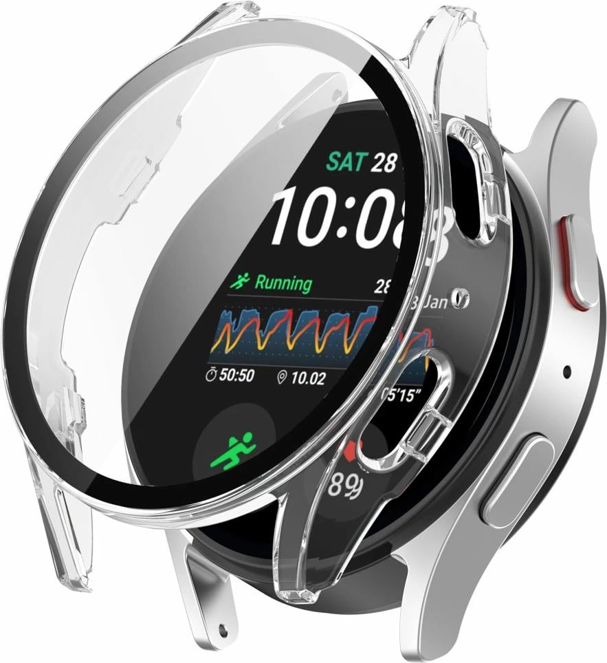 Mbështjellës Tech-Protect Defense360 për Samsung Galaxy Watch 7, 44mm, Transparent