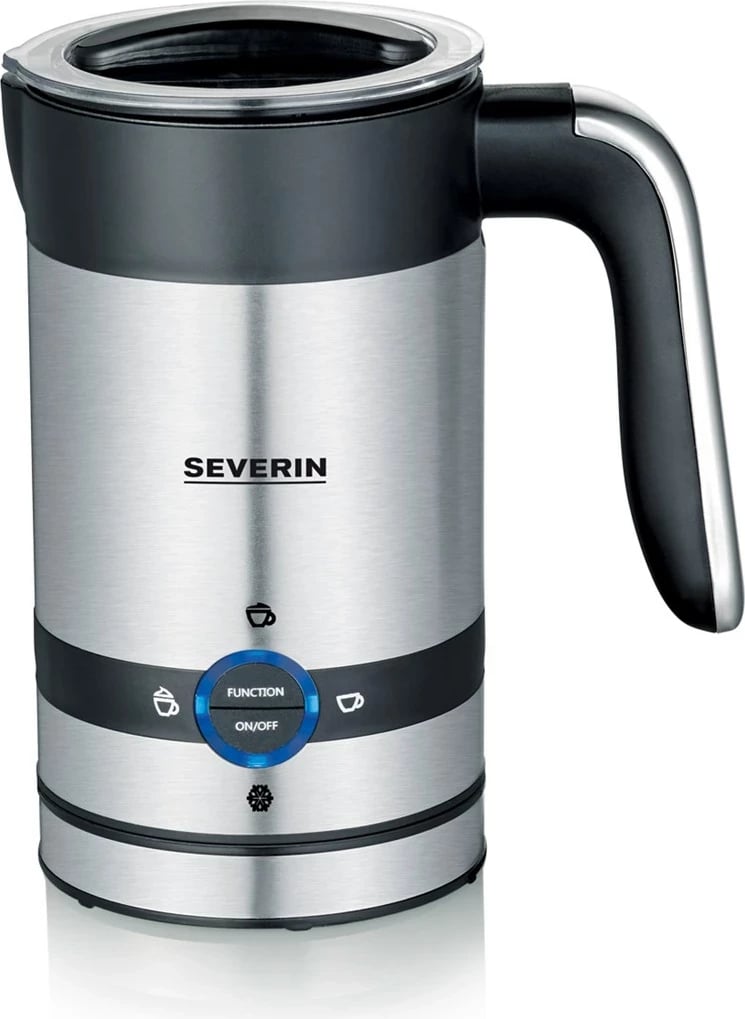 Shkumëzues qumështi SEVERIN SM 3584, automatik, 100 ml, i zi/inox