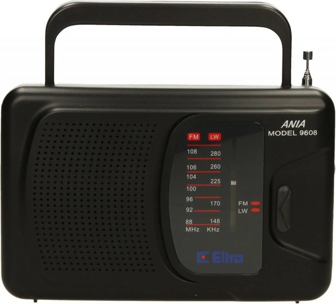 Radio portabile Eltra ANIA 3, mono, FM/LW, e zezë