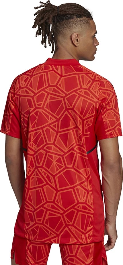 Fanellë portieri adidas për meshkuj, e kuqe