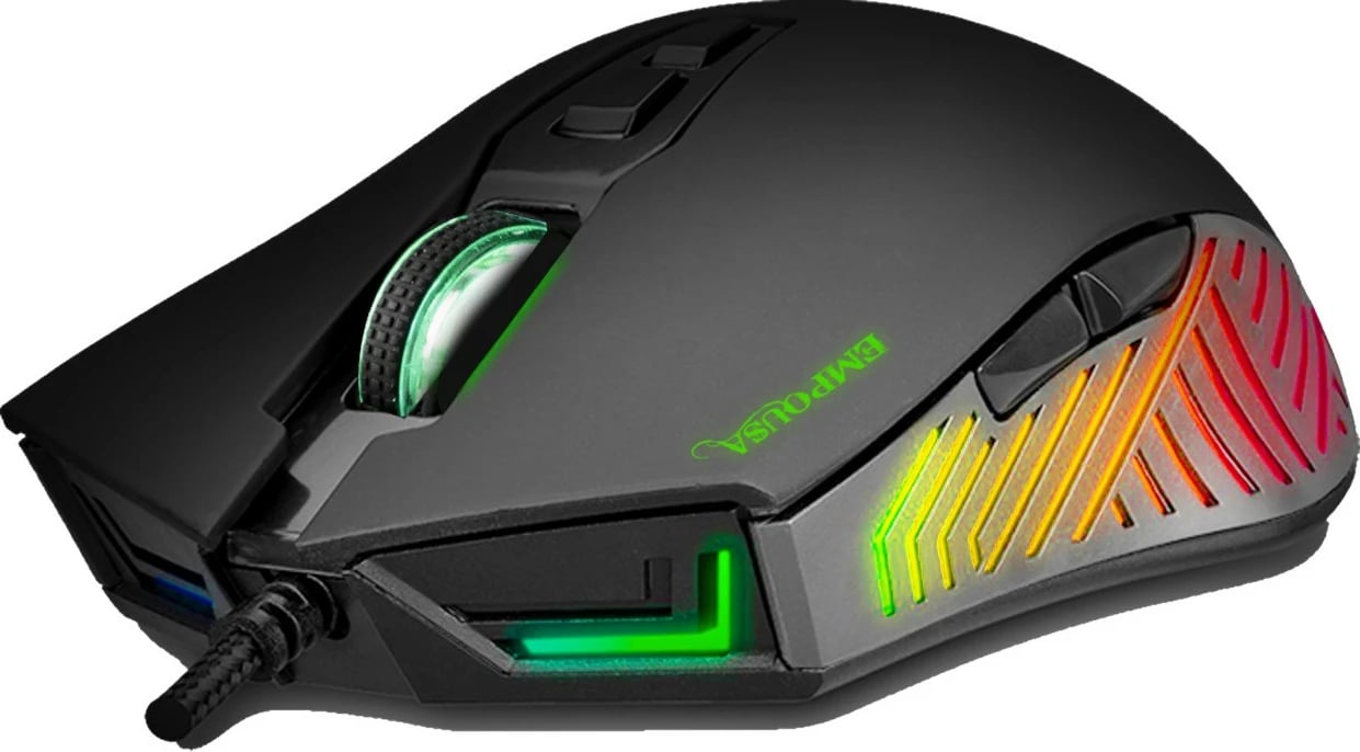 Maus gaming Inca IMG-309, 7200 DPI, 7 butona, RGB, i zi