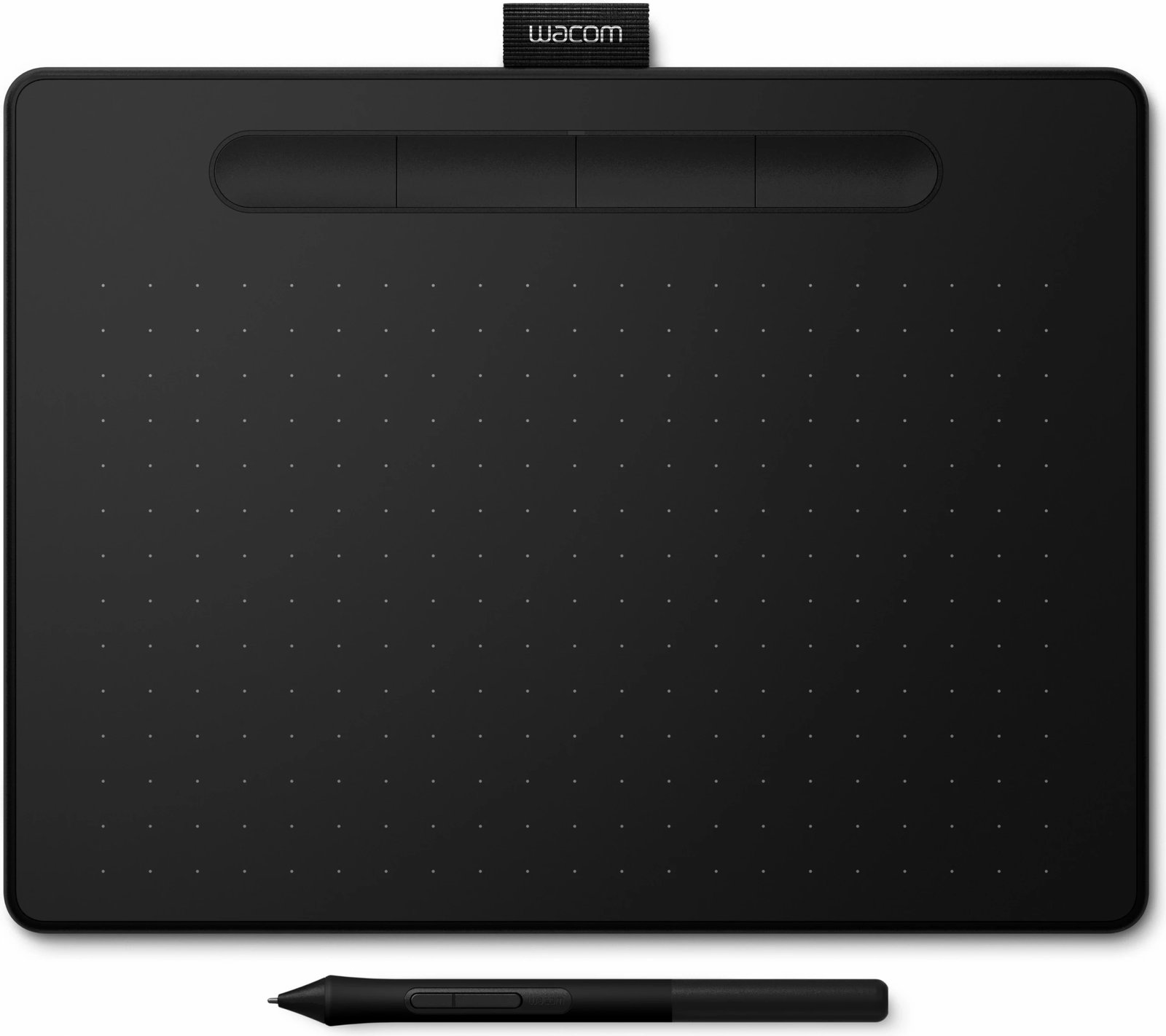Tablet grafike Wacom Intuos M Bluetooth, Wired & Wireless, 2540 lpi, 216 x 135 mm, USB/Bluetooth, 7 mm, Pen, e zezë