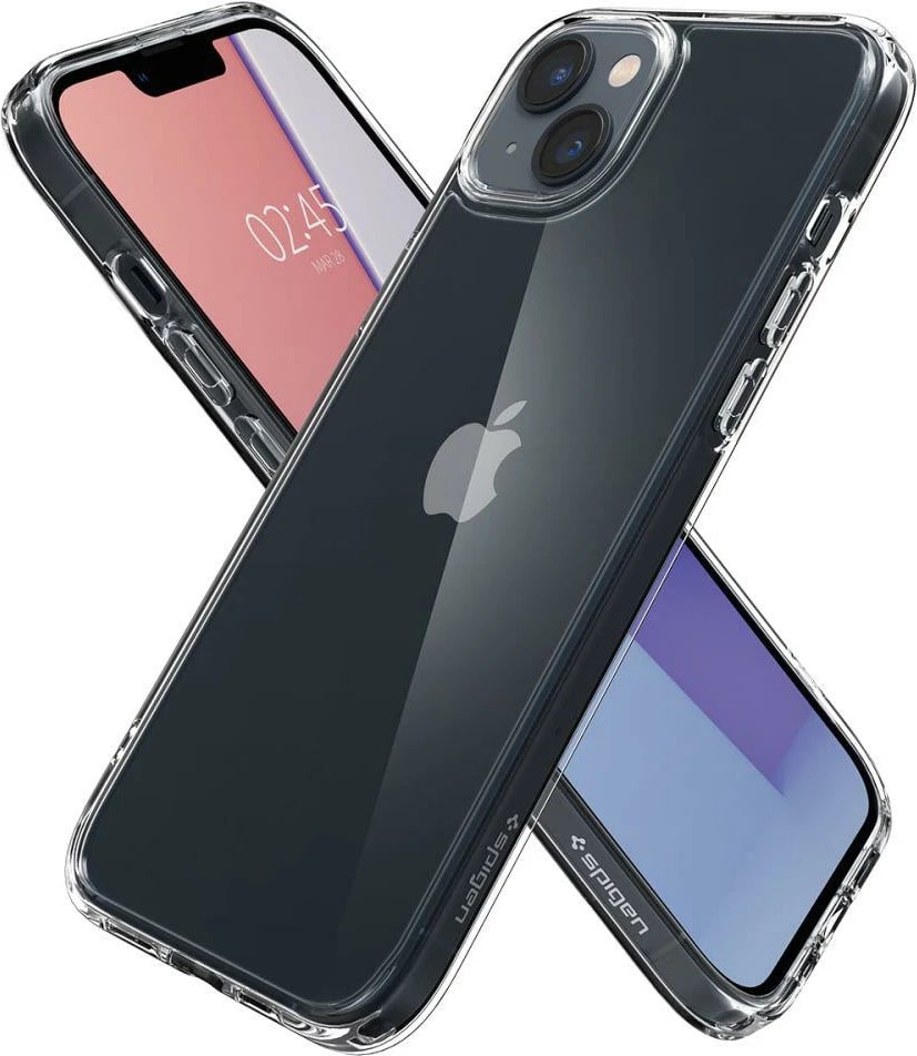 Mbështjellës Spigen Ultra Hybrid për iPhone 14 Plus, Transparent