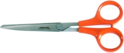 Gërshërë Fiskars 1000816, 170 mm, prerje e drejtë, çelik inox, portokalli