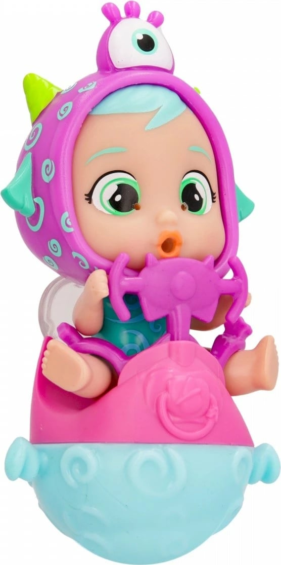 Kukull Cry Babies Stars Jumpy Monsters Fuzz, Tm Toys, IMC913653, plastikë, me aksesorë