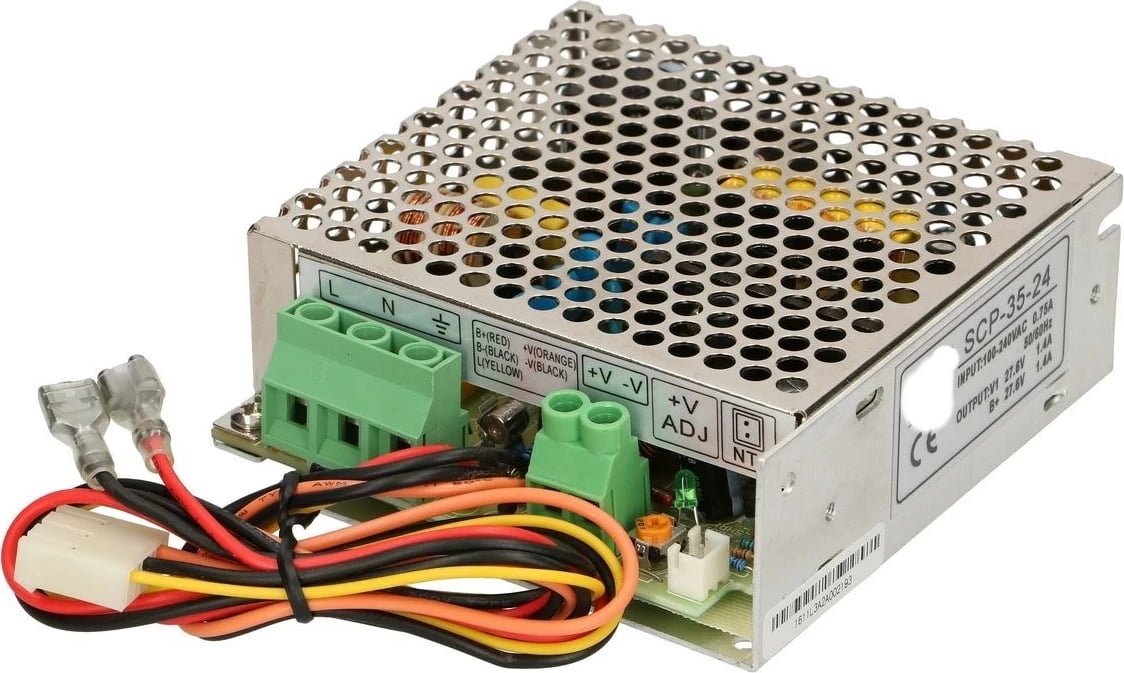 Furnizues energjie Extralink SCP-35-24, 35W, 27.6V, argjend