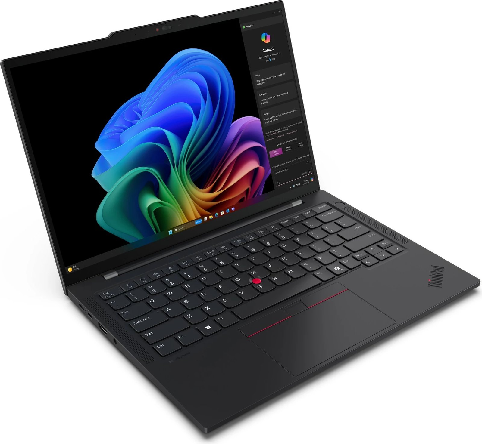 Laptop Lenovo ThinkPad T14s, 14", Qualcomm Snapdragon, 32GB RAM, 1TB SSD, i zi (DE keyboard)